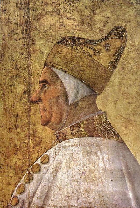 BELLINI, Gentile Portrait of Doge Giovanni Mocenigo Sweden oil painting art